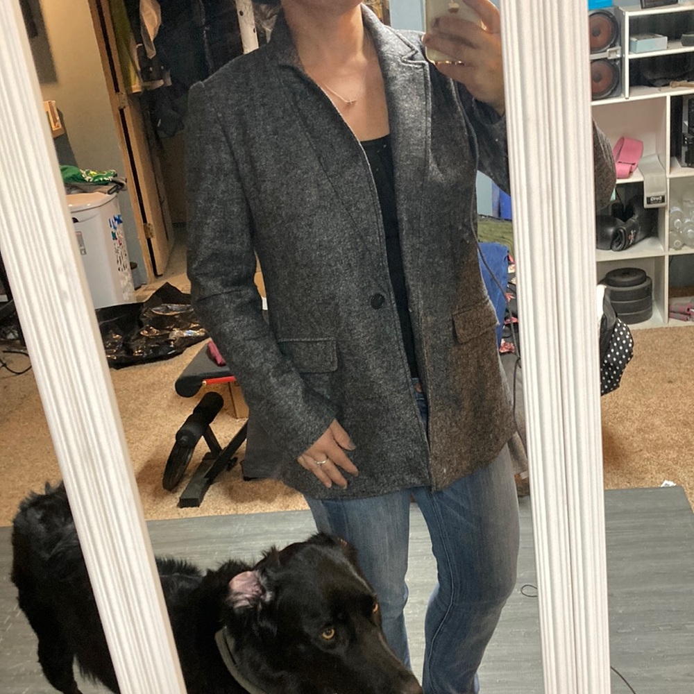 Wool style blazer